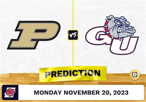 purdue vs gonzaga prediction sportsbookwire|Purdue vs. Gonzaga Prediction: Expert Picks, Odds, Stats and .